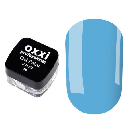 Гель-краска Oxxi 9 голубой 5 г