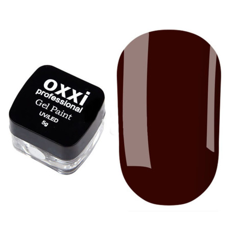 Гель-краска Oxxi 10 марсала 5 г