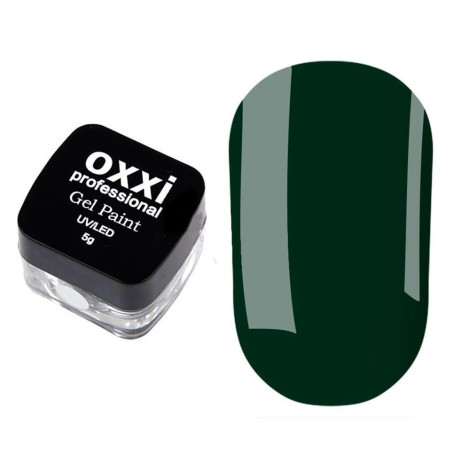 Гель-краска Oxxi 12 зелёный 5 г