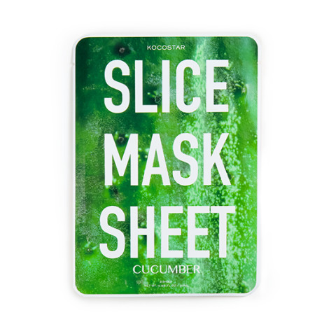 Маска-слайс Kocostar Slice Mask Sheet Cucumber Огурец 20 мл