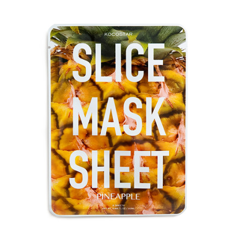 Маска-слайс Kocostar Slice Mask Sheet Pineapple Ананас 20 мл