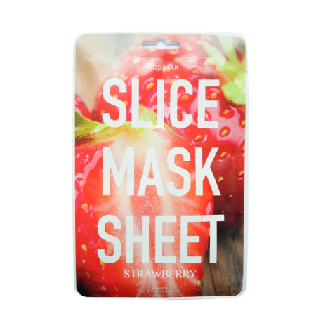 Маска-слайс Kocostar Slice Mask Sheet Strawberry Клубника 20 мл