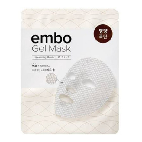 Маска для лица Missha Embo Gel Mask Nourishing-Bomb питательная