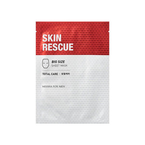 Тканевая маска для мужчин Missha For Men Skin Rescue Sheet Mask Total Care общий уход 23 г
