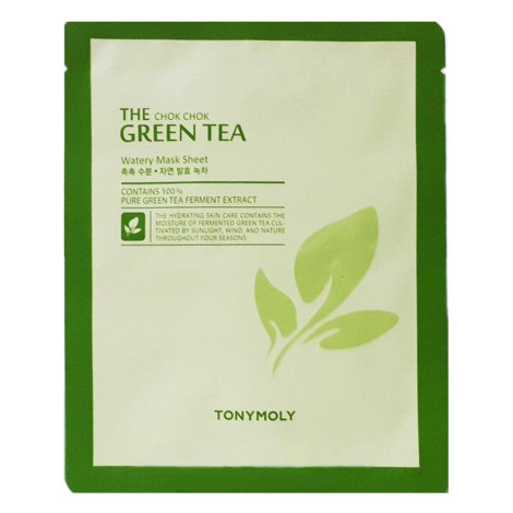 Тканевая маска Tony Moly Pure 100 Green Tea Mask Sheet с экстрактом чайного дерева
