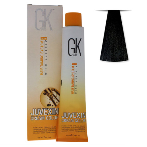 Краска для волос Gkhair Juvexin Cream Color 1.1 Blue Black 100 мл