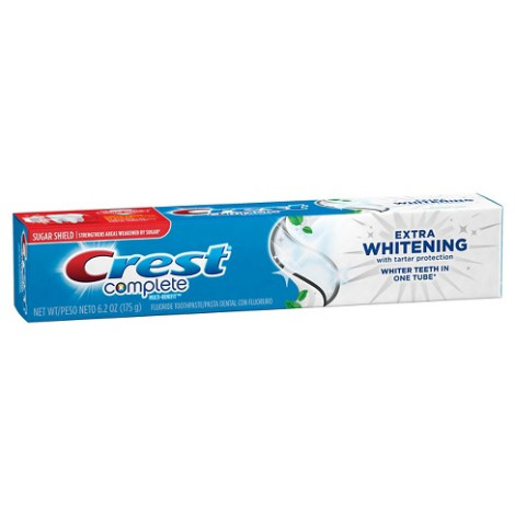 Отбеливающая зубная паста Crest Complete Multi-Benefit Extra Whitening Tartar Protection Clean Mint 175 г