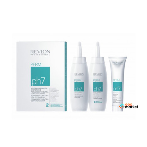 Набор для мягкой нейтральной завивки Revlon Professional Neutral Perm PH7 Tinted для окрашенных и чувствительных волос 310 мл