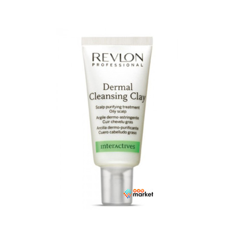 Глина Revlon Professionl Dermal Cleansing Clay абсорбирующая и очищающая для кожи головы 1х18 мл