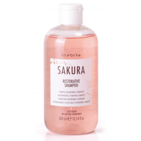 Шампунь восстанавливающий Inebrya Sakura Restorative Shampoo 300 мл