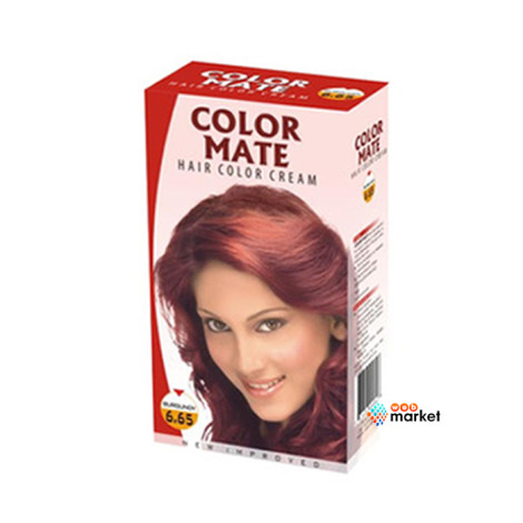 Крем-краска Color Mate Hair Burgundy 130 мл