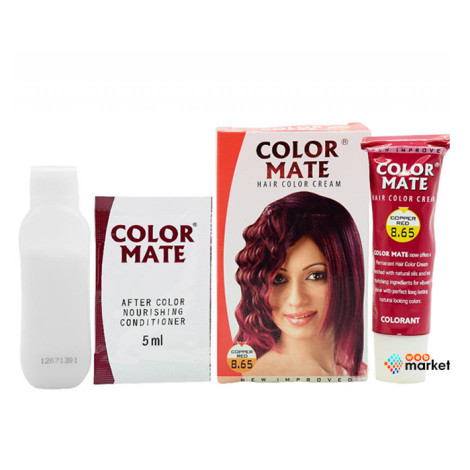 Крем-краска Color Mate Hair Copper Red 130 мл
