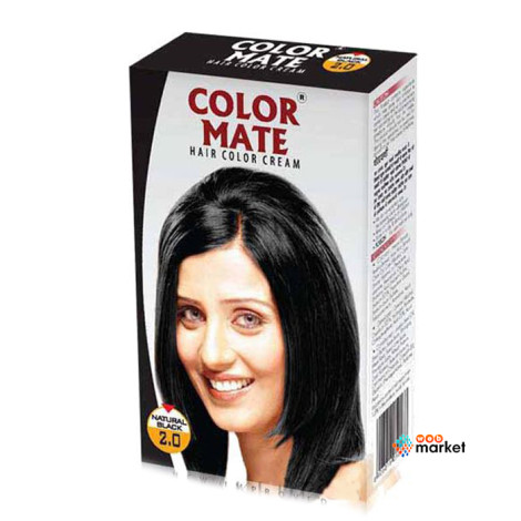 Крем-краска Color Mate Hair Natural Black 130 мл