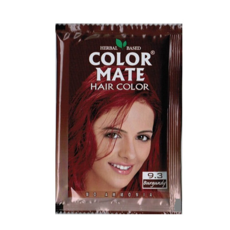 Хна для волос натуральная Color Mate Burgundy 5 х 15 г