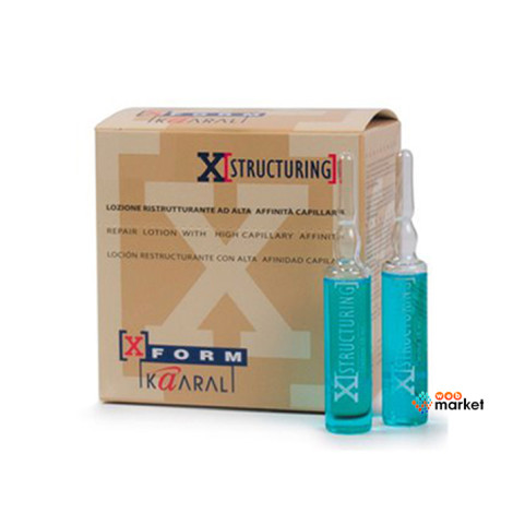 Лосьон для волос Kaaral X-Structuring интенсивный 12х10 мл