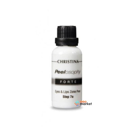 Усиленный пилинг Christina Peelosophy: 7a Forte Eyes & Lips Zone Peel для кожи вокруг глаз и губ 30 мл