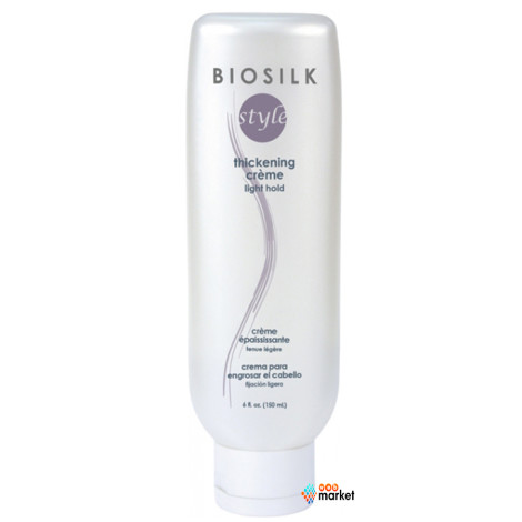 Утолщающий крем для волос BioSilk Thickening Crème - Light Hold легкой фиксации 150 мл
