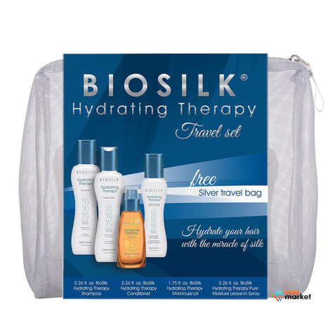 Дорожный набор BioSilk Hydrating Therapy Travel set увлажняющая терапия 200 мл