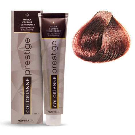 Краска для волос Brelil Colorianne Prestige 4/50 шатен махогон 100 мл