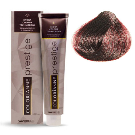 Краска для волос Brelil Colorianne Prestige 4/66 каштановый интенсивно-красный 100 мл