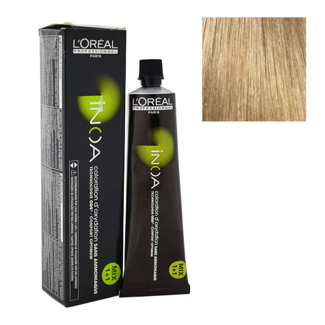 Краска для волос L'Oreal Inoa 9.32 очень светлый блондин золотисто-перламутровый 60 г