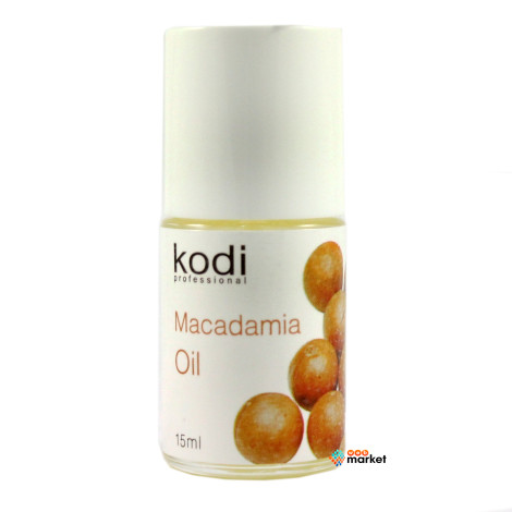 Масло для кутикулы Kodi Macadamia Oil с экстрактом макадамии 15 мл