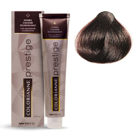 Краска для волос Brelil Colorianne Prestige 5/35 светлый каштановый марон 100 мл