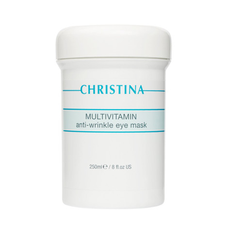 Мультивитаминная маска от морщин для зоны вокруг глаз Christina Multivitamin Anti-wrinkle eye mask 250 мл