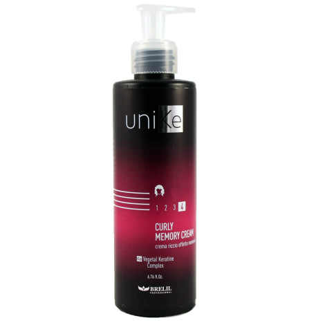 Крем Brelil UniKe Curly Memory Cream для вьющихся волос 200 мл