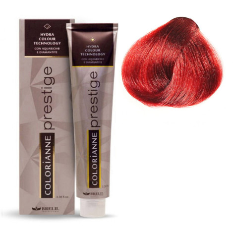 Краска для волос Brelil Colorianne Prestige 6/66 темный блондин интенсивно красный 100 мл