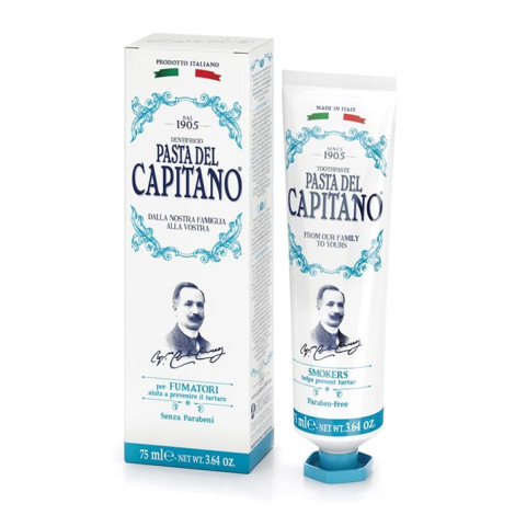 Зубная паста для курильщиков Pasta Del Capitano Premium Smokers 75 мл