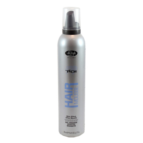 Мусс-гель для создания эффекта мокрых волос Lisap High Tech Hair Gel Mousse Wet Effect 300 мл