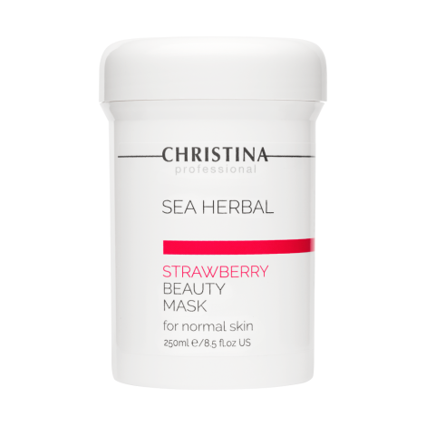 Клубничная маска для нормальной кожи Christina Sea Herbal Beauty 250 мл