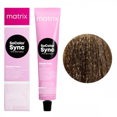Краска для волос Matrix SoColor Sync Pre-Bonded 7M 90 мл