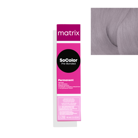 Краска для волос Matrix SoColor Pre-Bonded 9AV очень светлый блондин пепельно-перламутровый 90 мл