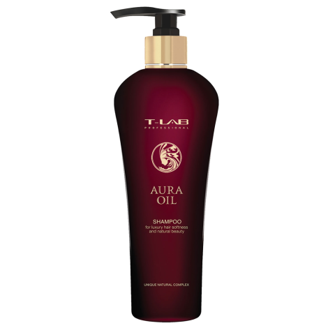 Мягкий шампунь T-Lab Aura Oil для сияния и гладкости волос 750 мл