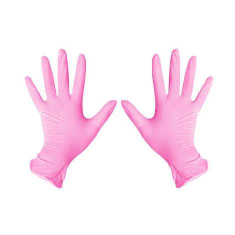 Перчатки нитриловые Medicom Safe Touch Slim Pink XS 100 шт