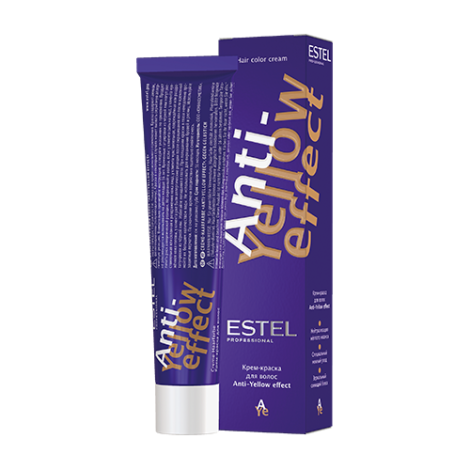 Стойкая крем-краска для волос Estel De Luxe Anti-Yellow Effect с анти-желтым эффектом 60 мл
