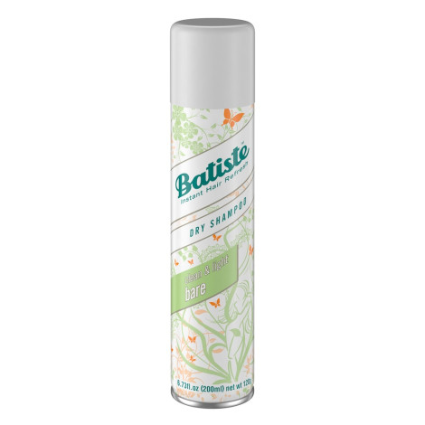 Сухой шампунь Batiste Dry Shampoo Natural & Light Bare 200 мл