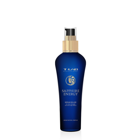 Сыворотка T-Lab Sapphire Energy Serum Delux для силы волос и эффекта анти-эйдж 130 мл