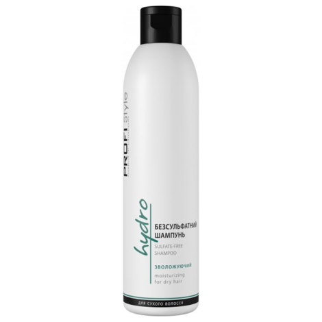 Бессульфатный увлажняющий шампунь для волос ProfiStyle Hydro 250 мл