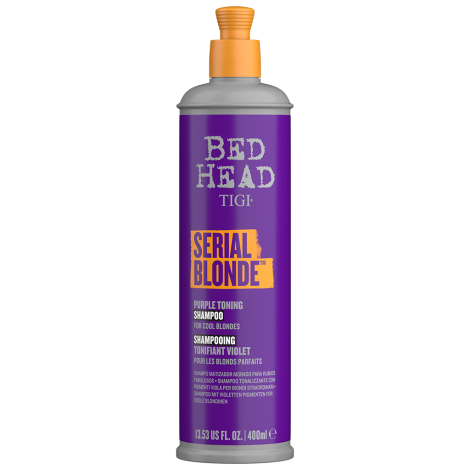 Фиолетовый шампунь для блондинок Tigi Bed Head Serial Blonde Purple Toning Shampoo 400 мл
