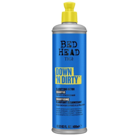 Очищающий шампунь для волос Tigi Bed Head Down N’ Dirty 400 мл