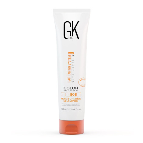 Увлажняющий шампунь для волос GKhair Moisturizing Shampoo Color Protection 100 мл