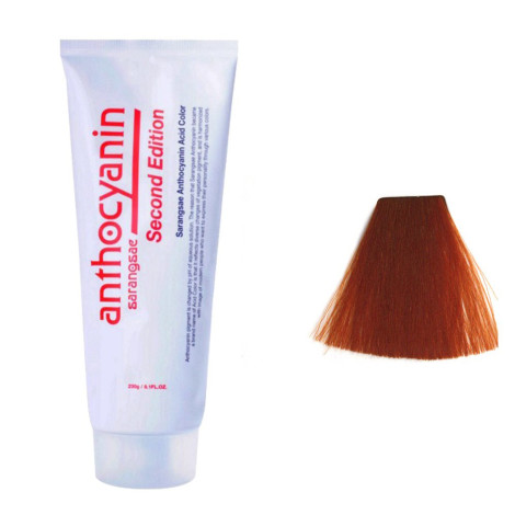 Гель-краска для волос Anthocyanin Second Edition O01 Dark Orange 230 г