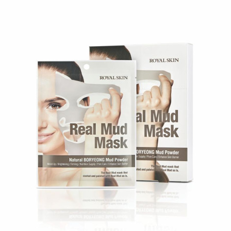 Маска для лица с натуральной глиной Royal Skin Real Mud Mask