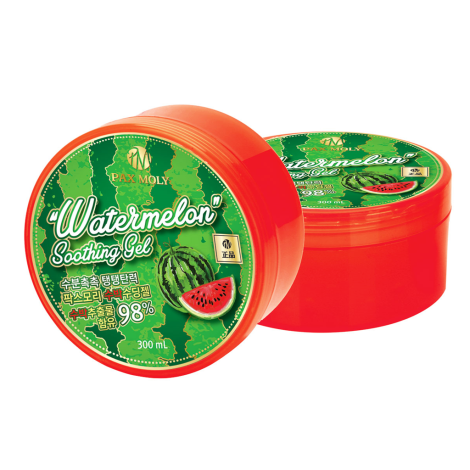 Успокаивающий гель с экстрактом арбуза Pax Moly Watermelon Soothing Gel 300 мл