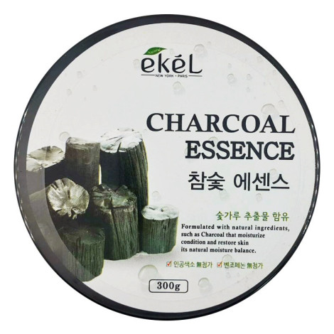 Успокаивающий гель с древесным углем Ekel Charcoal Essence Soothing Gel 300 мл