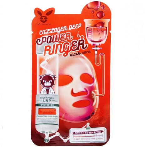 Маска для лица Elizavecca Deep Power Ringer Mask Collagen 23 мл