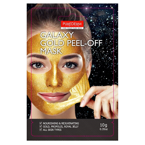Очищающая маска-пленка Purederm Galaxy Gold Peel-off Mask